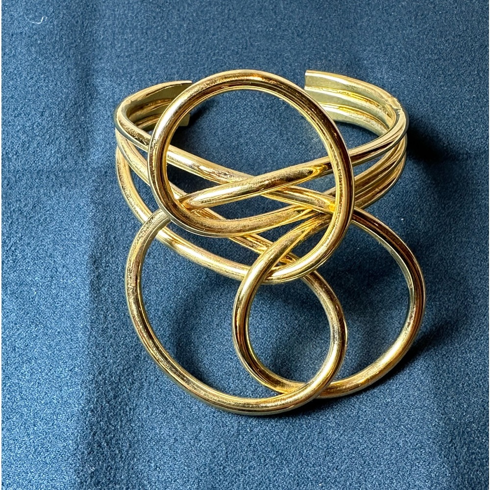 OBLIK ATELIER Cuff Bracelet. Extraordinary Wearable Sculpture.